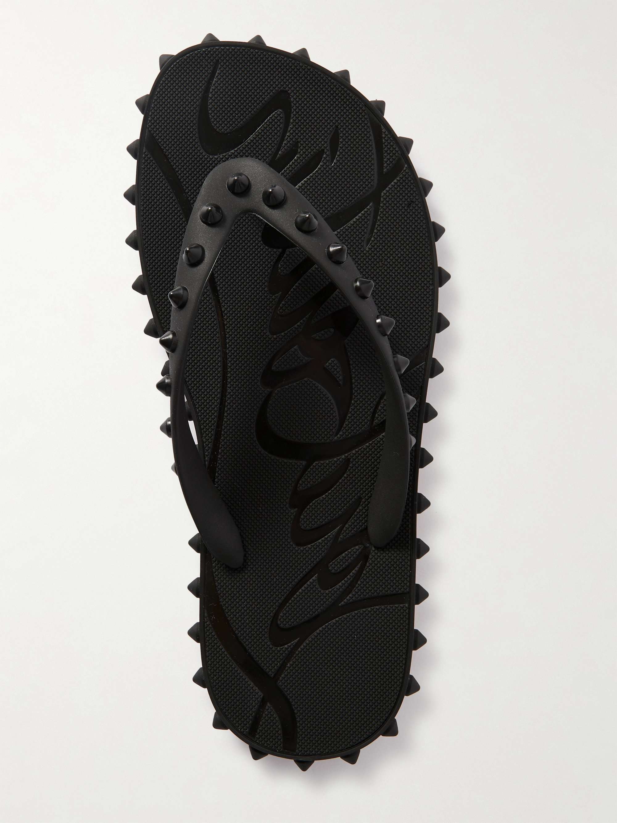 Studded Rubber Flip Flops