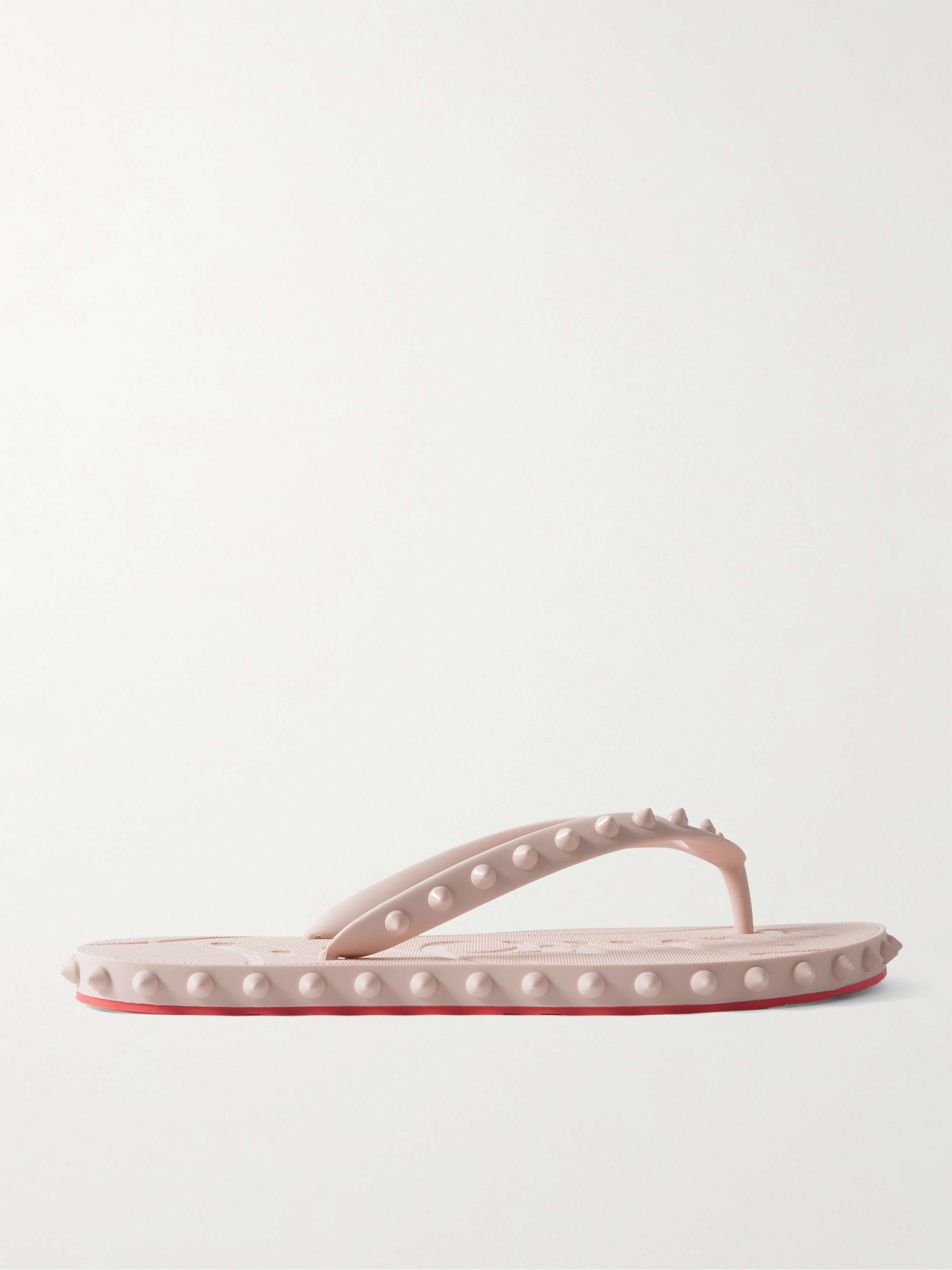 Studded Rubber Flip Flops