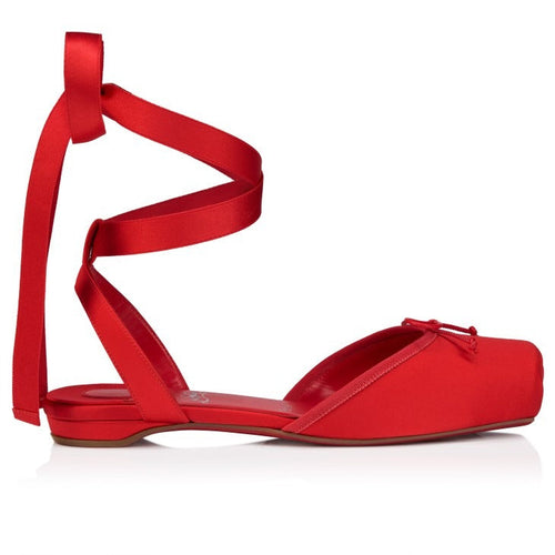 Cassia Lace Up Ballerinas