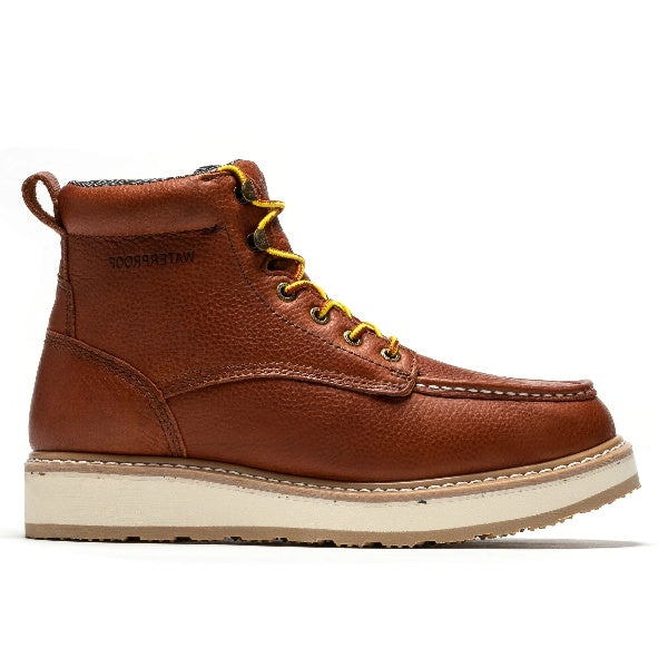 6 Inch Waterproof Wedge Work Boots